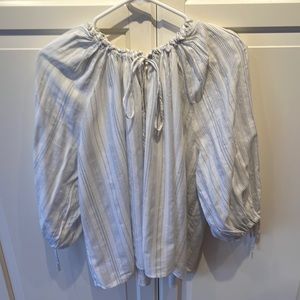 Lou & Grey peasant-style blouse.